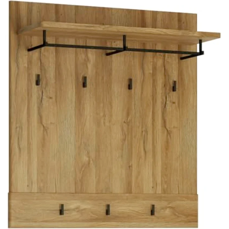 Garderoben-Set >Cortina< (4-teilig) Grandson Eiche - 190x195x38 BxHxT – Bild 6