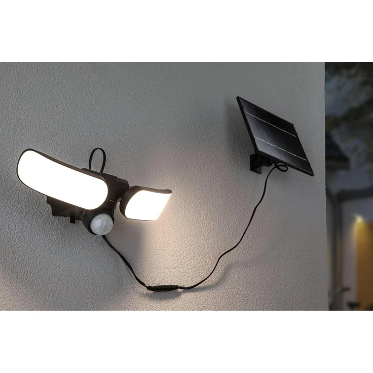 Paulmann 94610 Solar LED Wandfluter Sonlig 2-flammig IP65 3000K Bewegungsmelder – Bild 13