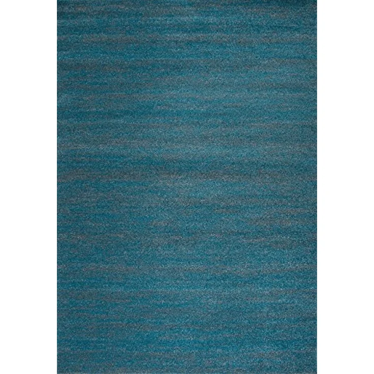 Vimoda Teppich Meliert Kurzflor Wohnzimmer Türkis Weiß Uni, Rechteckig, Höhe: 10 mm, Teppich retro, Wohnzimmer, Schlafzimmer & Flur – Bild 7