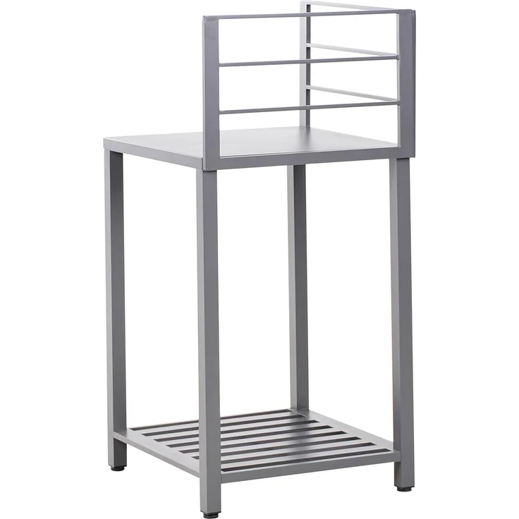 Outdoor-Küche 4er Set mit Spüle VIGGIANO Metall Grau – Bild 6