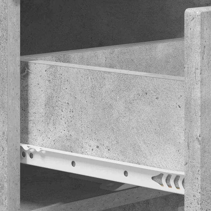 vidaXL Schuhschrank 73 x 38 x 87,5 cm Holzwerkstoff Betongrau 8011660 – Bild 7