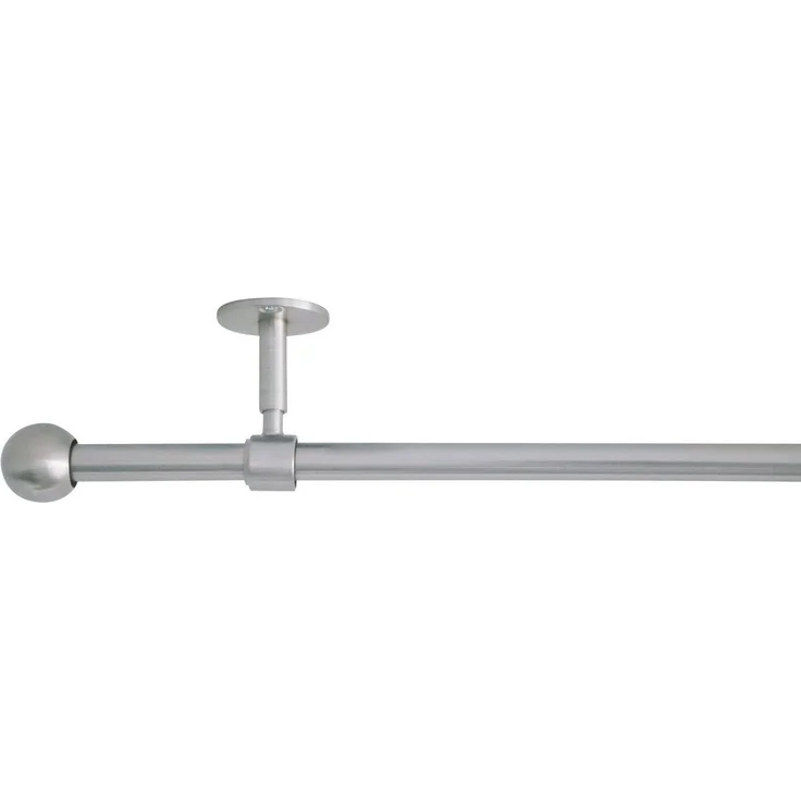 ondeco Gardinenstange Teleskopgarnitur Allrounder, Ø 19 mm, 1-läufig, ausziehbar, Bohren, verschraubt – Bild 1