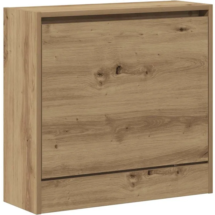 vidaXL Schuhschrank Artisan-Eiche 60 x 21 x 57 cm Holzwerkstoff 869100