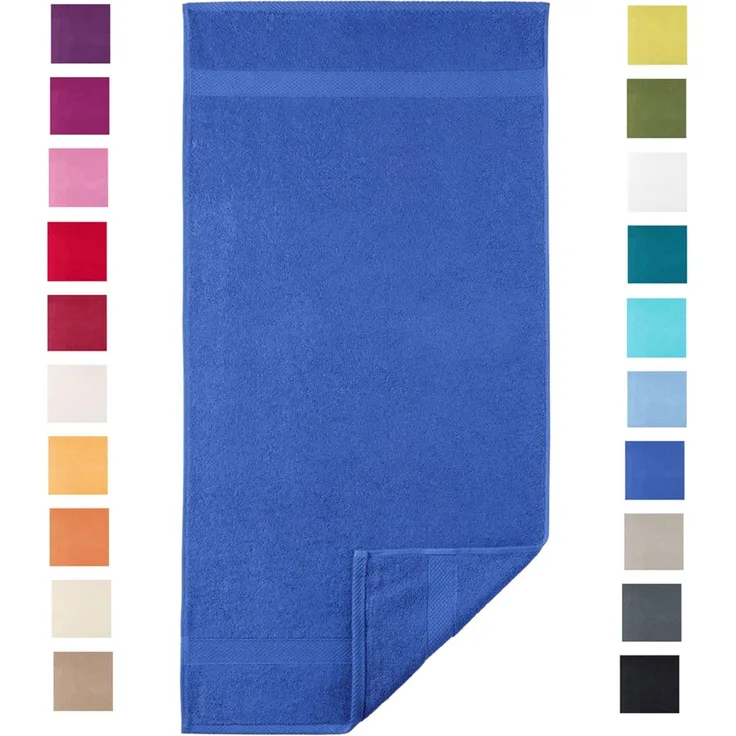 Diamant Seiftuch 30x30cm blau 450g/m² 100% Baumwolle