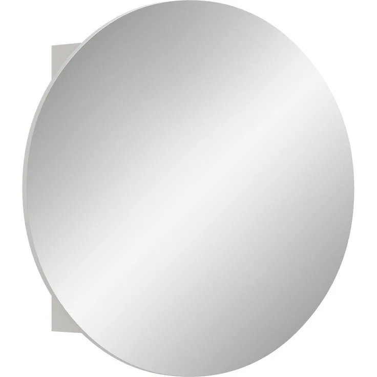 Spiegelschrank Riff - Spiegelglas / Weiß