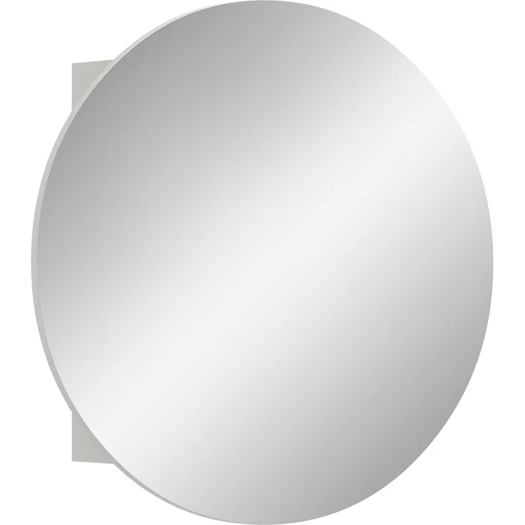Spiegelschrank Riff - Spiegelglas / Weiß