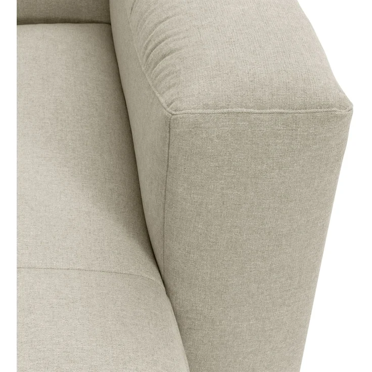 Wohnlandschaft 4 Kattrina Flachgewebe creme – Bild 5