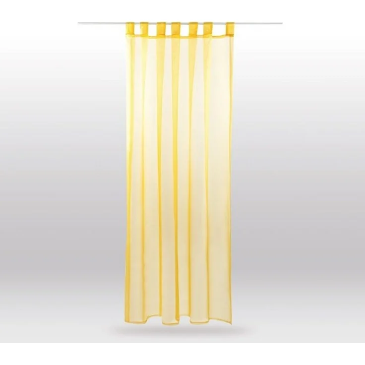 Bestlivings Gardine Noella (1 St), Schlaufen, transparent, Sichtschutz 140x245cm transparente Scheibengardine in versch. Farben – Bild 4