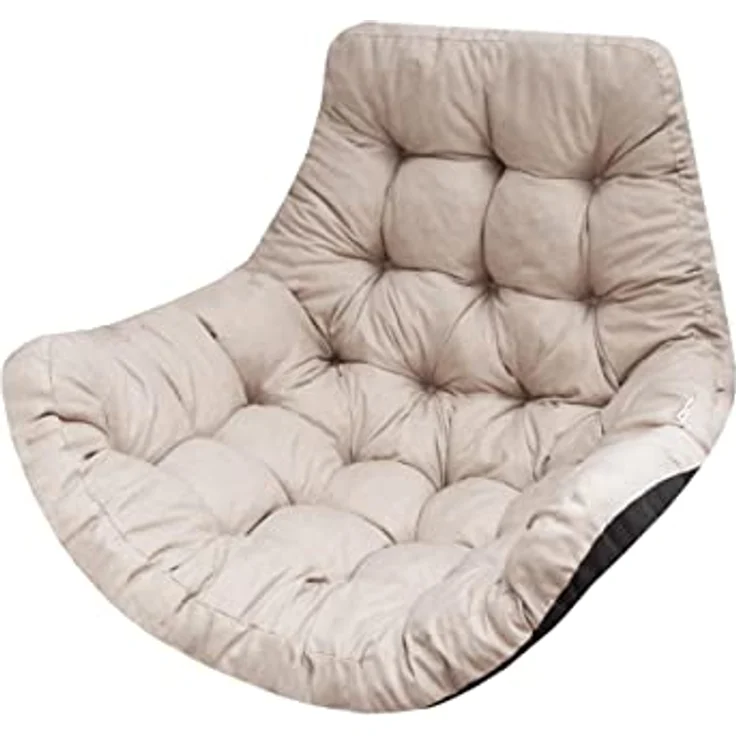 Bjird Stuhlkissen Hängesessel Kissen, Auflage für Polyrattan & Rattan Hängeschaukel, Sitzauflage für Hängekorb - Indoor & Outdoor geeignet – Bild 2