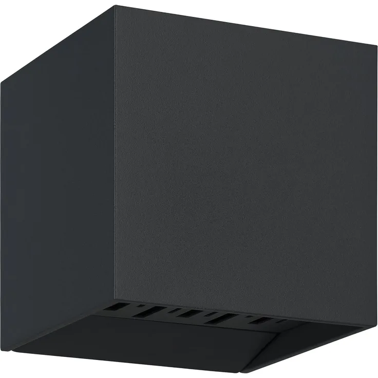 Eglo 900445 Wandleuchte CALPINO 2 Aluguss anthrazit LED 2X3,3W 3000K IP54 L:10. 5cm H:10. 5cm