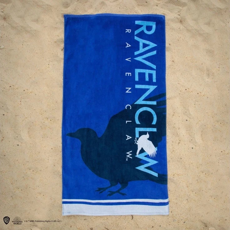 Cinereplicas Handtuch Harry Potter Handtuch Ravenclaw 140 x 70 cm – Bild 3