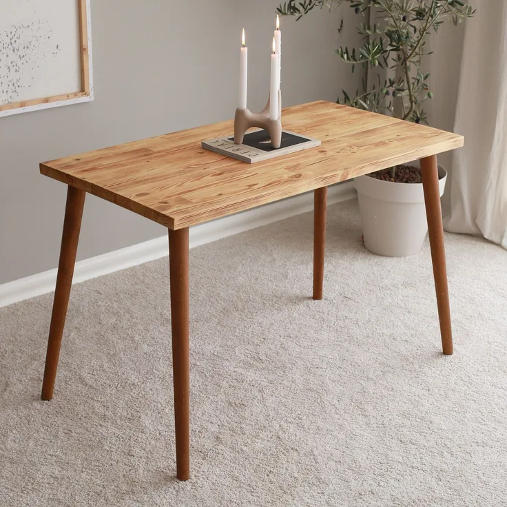 Skye Decor 'Cozy Natural' Schreibtisch, Eiche, 110 x 73 x 60 cm