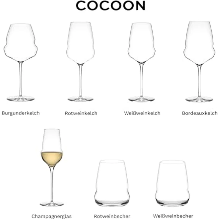 Stölzle Lausitz Cocoon Champagnerkelch 340 ml 6er Set – Bild 8