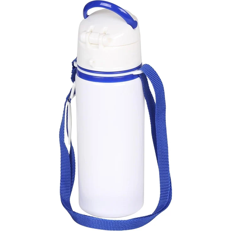Sarcia. eu Trinkflasche Real Madrid Aluminium THERMOFLASCHE, mit Schulterriemen 600ml – Bild 4