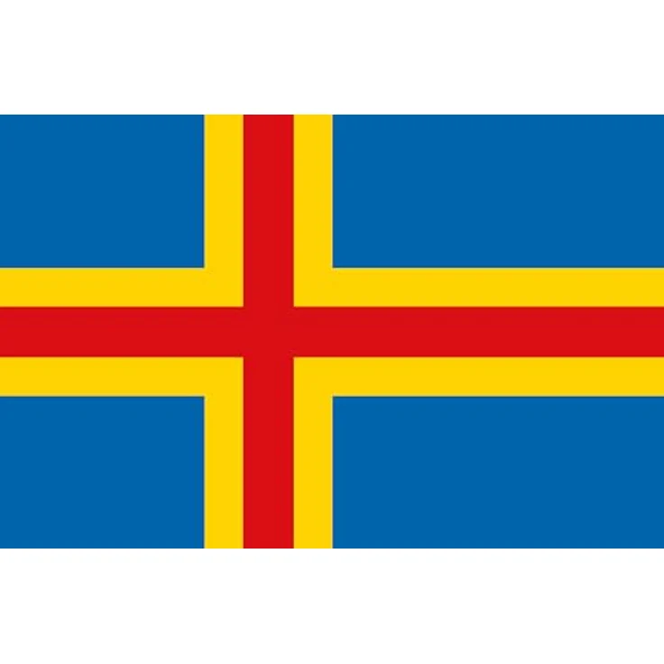 AZ FLAG - Flagge Aland 90x60cm - ALAND FAHNE 60 x 90 cm – Bild 1