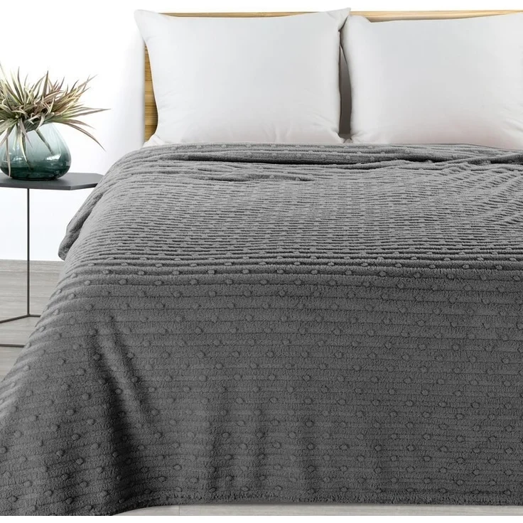 Decke LISA stahl 130x170 stahl – Bild 2