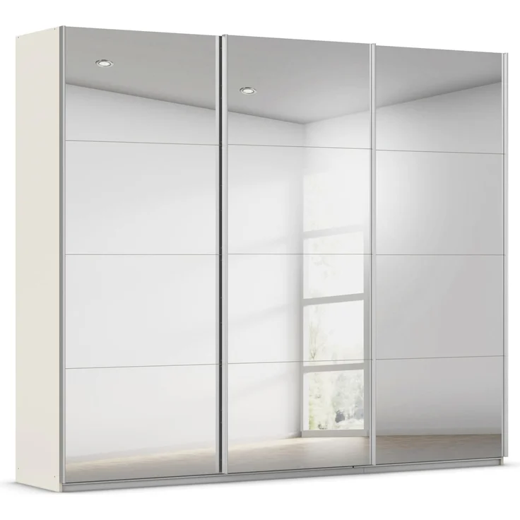 Rauch Möbel KULMBACH, Schwebetürenschrank, Farbe Beige, Breite 271 cm