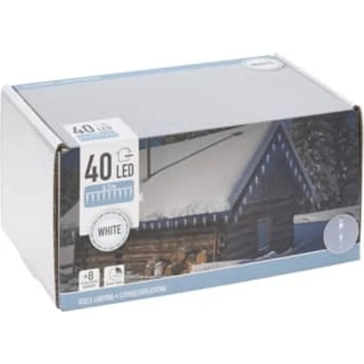 40er LED-Lichterkette - Eiszapfen - ca. 570 cm