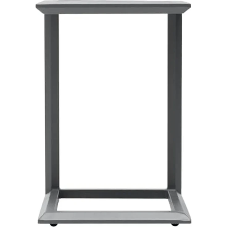 Hespéride - Quadratischer Gartenbeistelltisch Évasion in Graphitgrau - 38 × 38 cm - Graphit – Bild 5
