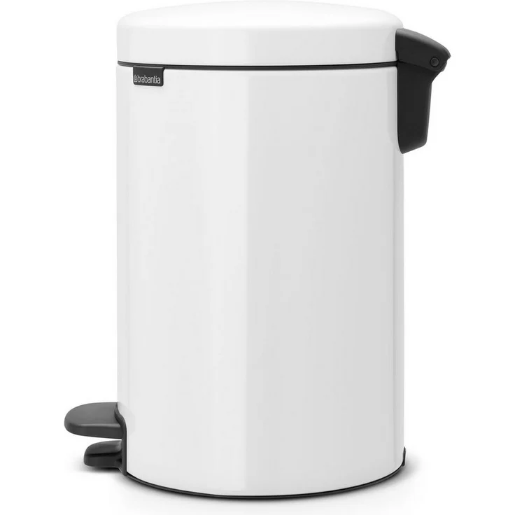 Brabantia 'Newicon' Treteimer, white, 12 L – Bild 2