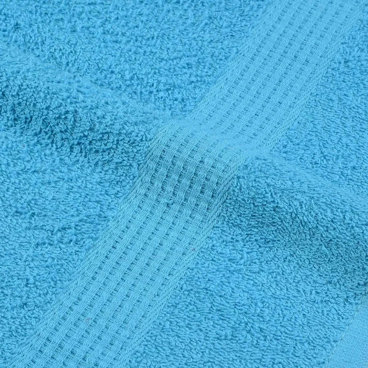 vidaXL Handtücher FROGN 10 Stk. Türkis 100x200 cm 360 g/m² 136988 – Bild 7
