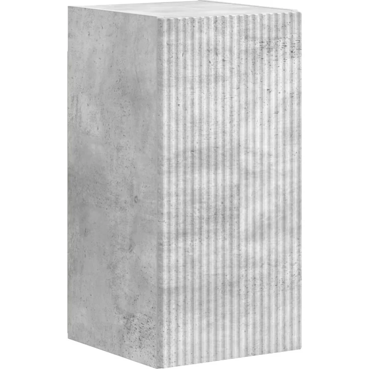 vidaXL TV-Schrankset Wandmontiert 4 pcs Beton Grau Holzwerkstoff 3409036 – Bild 7
