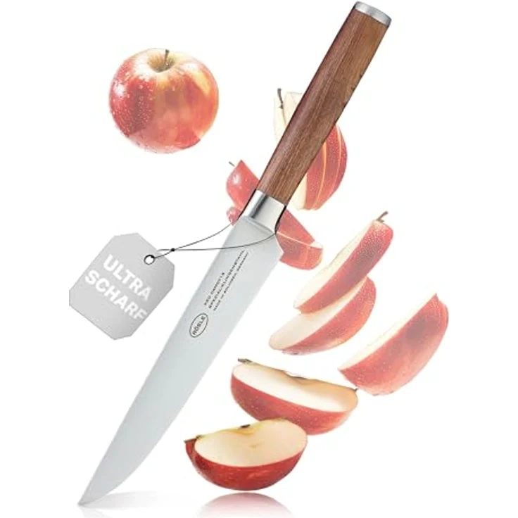 Rösle Fleischmesser Masterclass 18 cm Griff Nussbaumholz – Bild 2