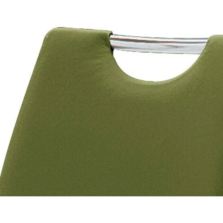 Freischwinger >Pupik II< in olive - 45x102x62cm (BxHxT) – Bild 3