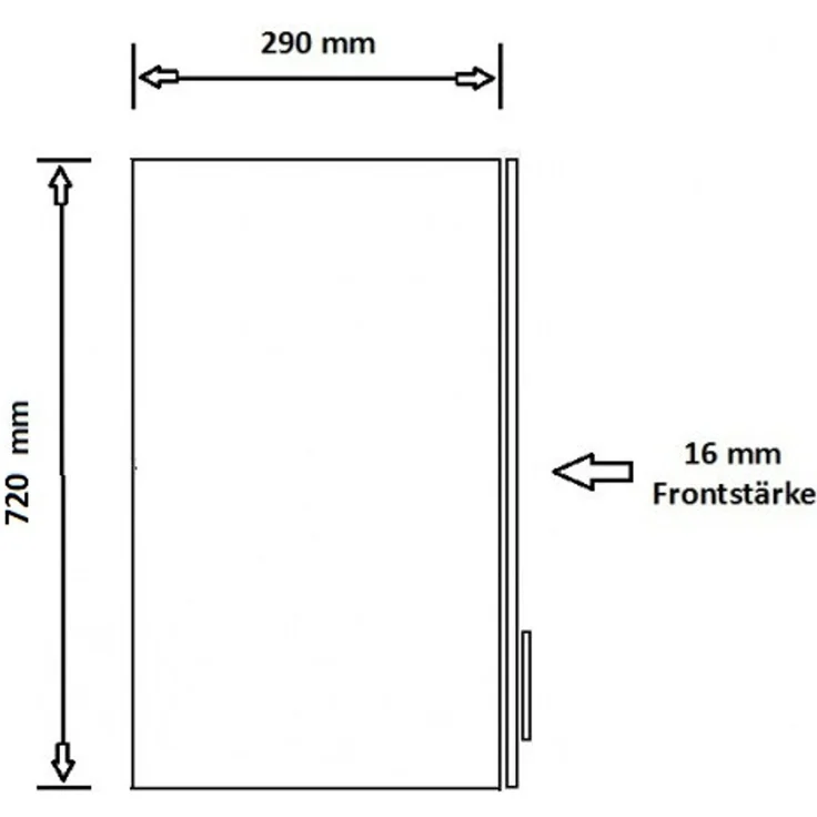 Winkelküche CREMONA ECKE 2 - 250 x 270 cm Eiche hell Küchenzeile Küchenblock Singleküche Einbauküche Küche Eckküche – Bild 10
