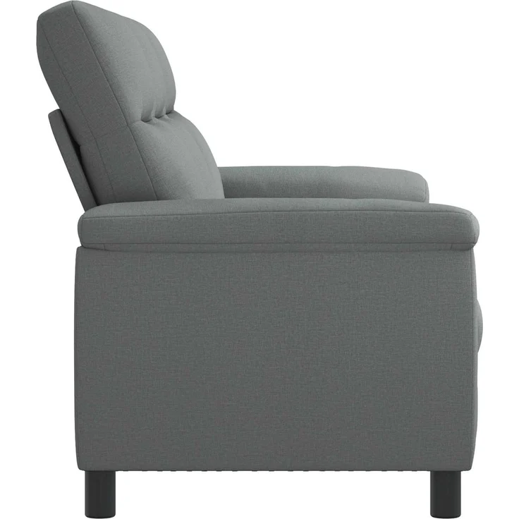 vidaXL Sofa Dunkelgrau 214 x 90 x 95 cm Stoff 42040965 – Bild 4