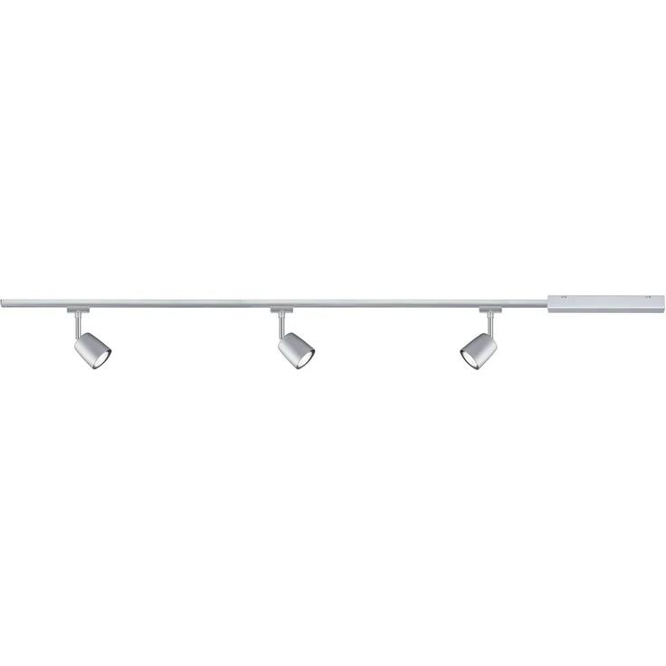 Paulmann 95462 URail Komplettset Cover Basisset Chrom matt ohne Leuchtmittel, max. 10W GU10 – Bild 13