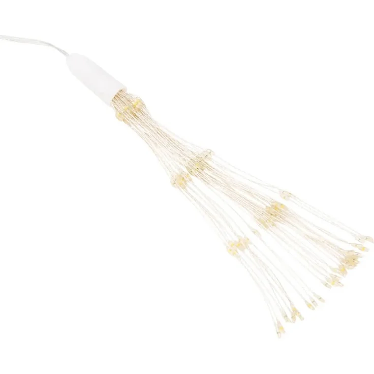 vidaXL Weihnachtsbeleuchtungen Feuerwerk 4 Stk. 140 LEDs Warmweiß 17cm 356220 – Bild 5
