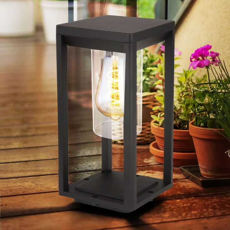 RGB LED Stehleuchte, ALU, schwarz, App- und Sprachsteuerung CANDELA – Bild 8