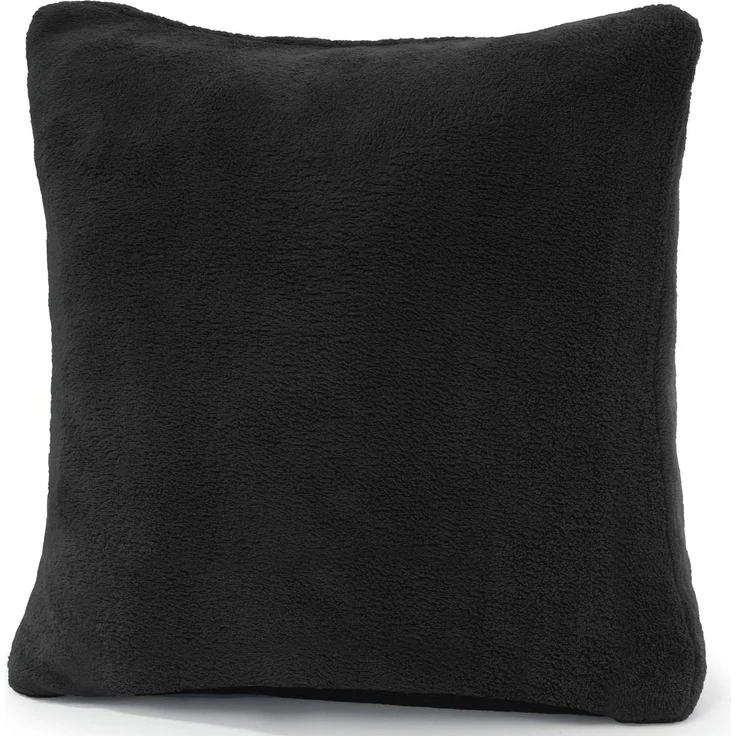 CelinaTex Kissenbezüge Comfortable Kissenbezüge Kissenhüllen 2er Set 40x40cm schwarz – Bild 3