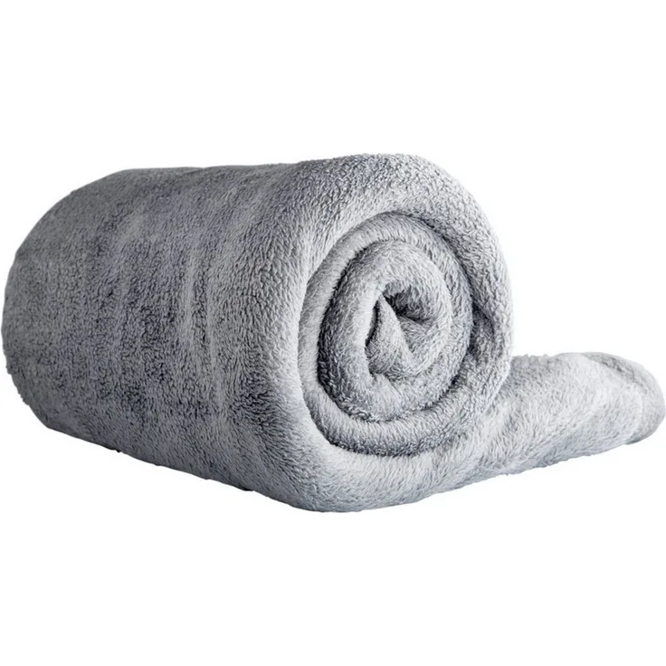 Wohndecke Kuscheldecke aus 100% Polyester, 150x220 cm, Clinotest, Kochfest ohne Einlaufen oder Fusseln, auch als Sofadecke & Tagesdecke