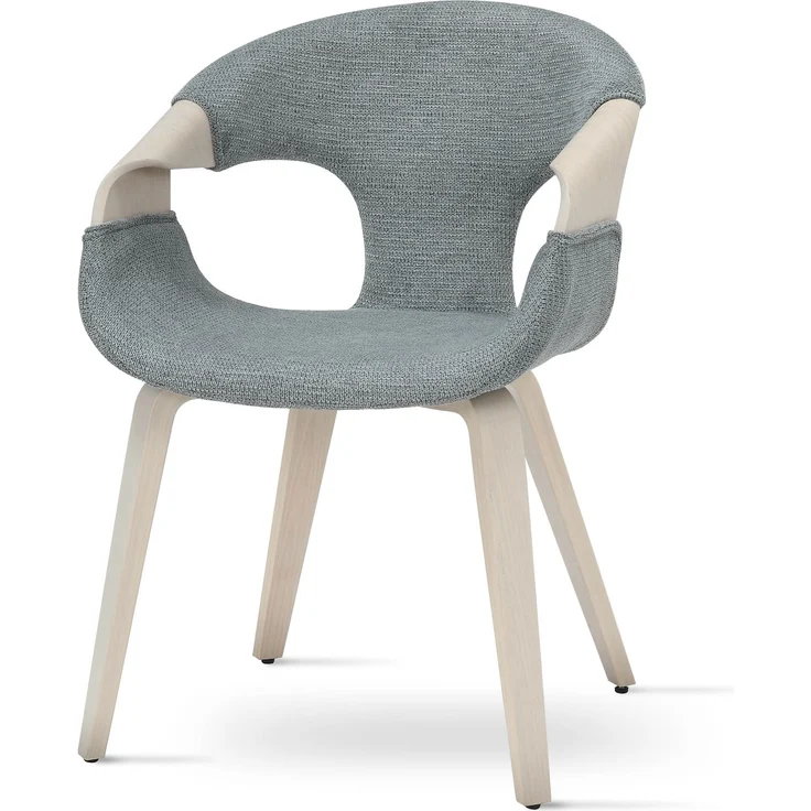 Polsterstuhl 55 x 56 x 80 grau EMILIA #01 – Bild 9
