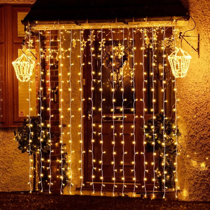 SALCAR 6m x 3m LED Lichtervorhang