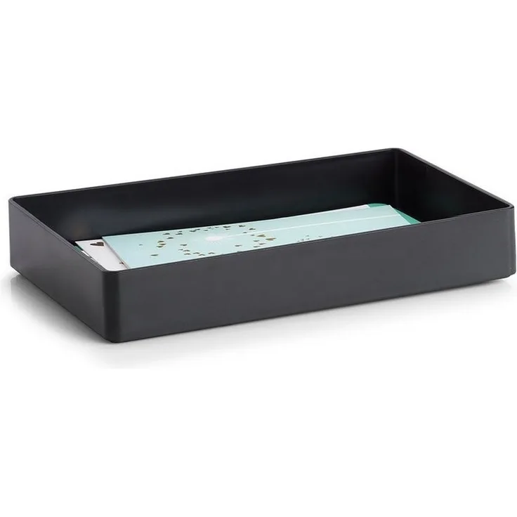 Zeller Present Organizer Universal-Organizer, Kunststoff, schwarz, 24 x 15,2 x 4 cm