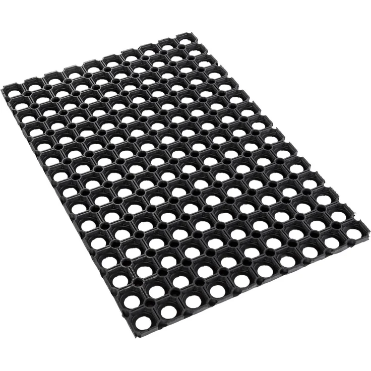 Andiamo Fußmatte Gummi Ringmatte, rechteckig, Höhe: 15 mm, Schmutzfangmatte, In- und Outdoor geeignet, besonders robust – Bild 5