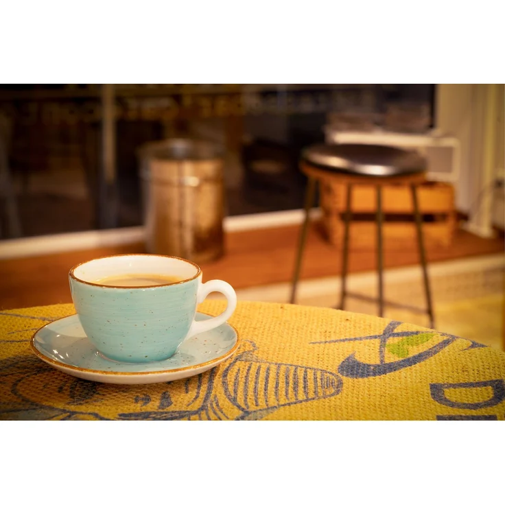 Vintage Nature Aqua, Cappuccino Set 8-tlg (mo) – Bild 3