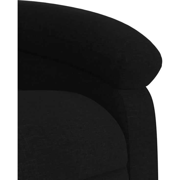 vidaXL Massage-Relaxsessel, schwarzer Stoff 3205811 – Bild 8