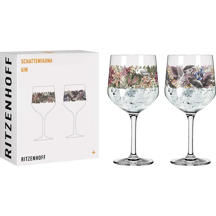 Ritzenhoff 3691001 Gin Kelch 2er-Set 001 SCHATTENFAUNA Maggie Enterrios 2021