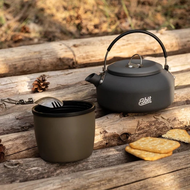 ESBIT Wasserkessel, 0. 6L - aus leichtem Aluminium – Bild 2