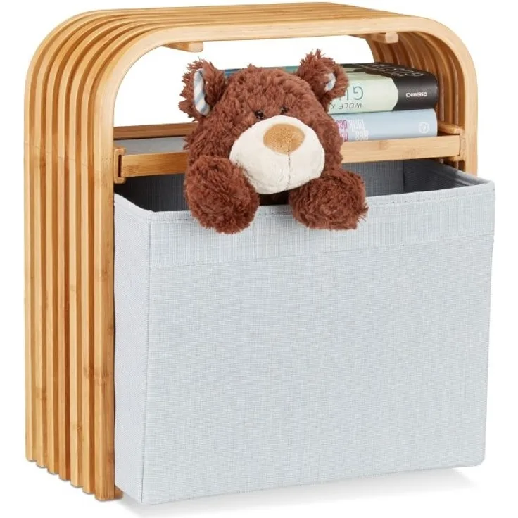 Bambus Hocker mit Aufbewahrung