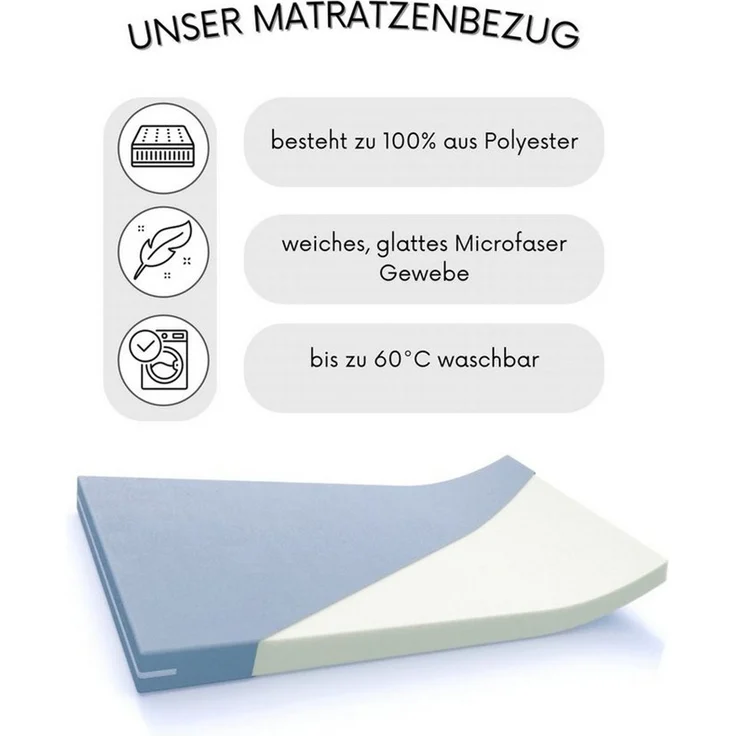 Matratze Easy Activ - 120x60x11 cm – Bild 2