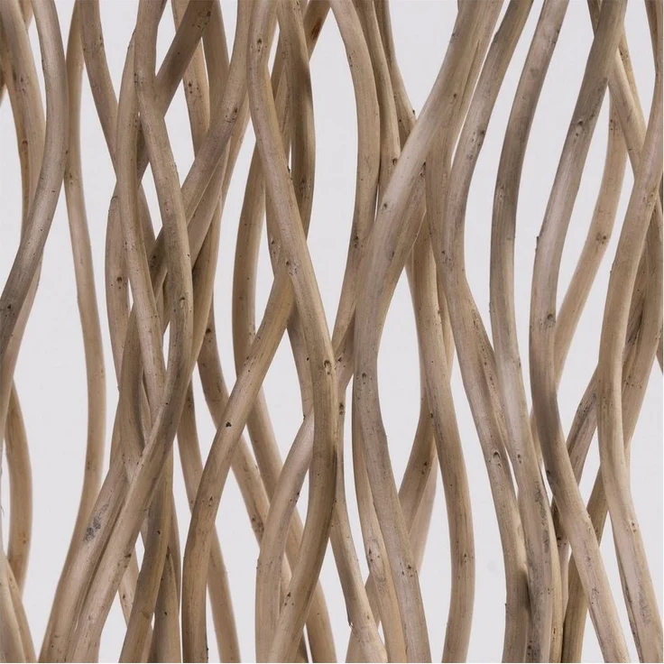 CREEDWOOD Paravent RAUMTEILER "KINKI", Weidenholz, 110x70 cm, Zweige Paravent Sichtschu – Bild 3