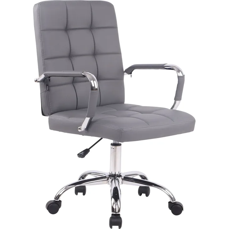 CLP 'Deli Pro' Bürostuhl, Kunstleder grau, max. 120 kg