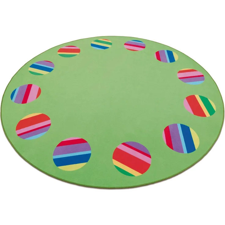 Erzi Teppich Circelino, großer Spielteppich, Spielmatte 300cm