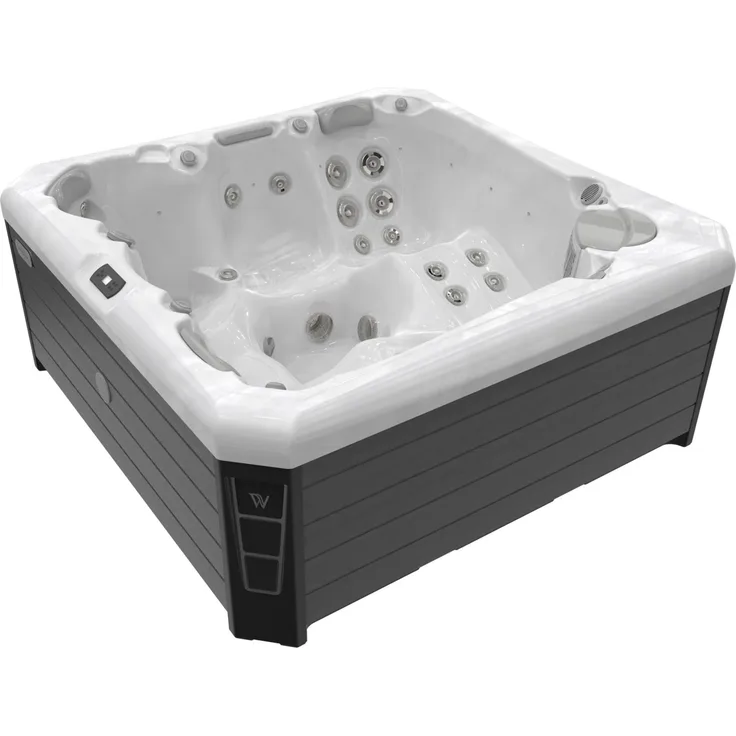 Wellis Palermo Life Whirlpool Außenwhirlpool 218x218x90cm für 6 Personen inkl. Thermocover