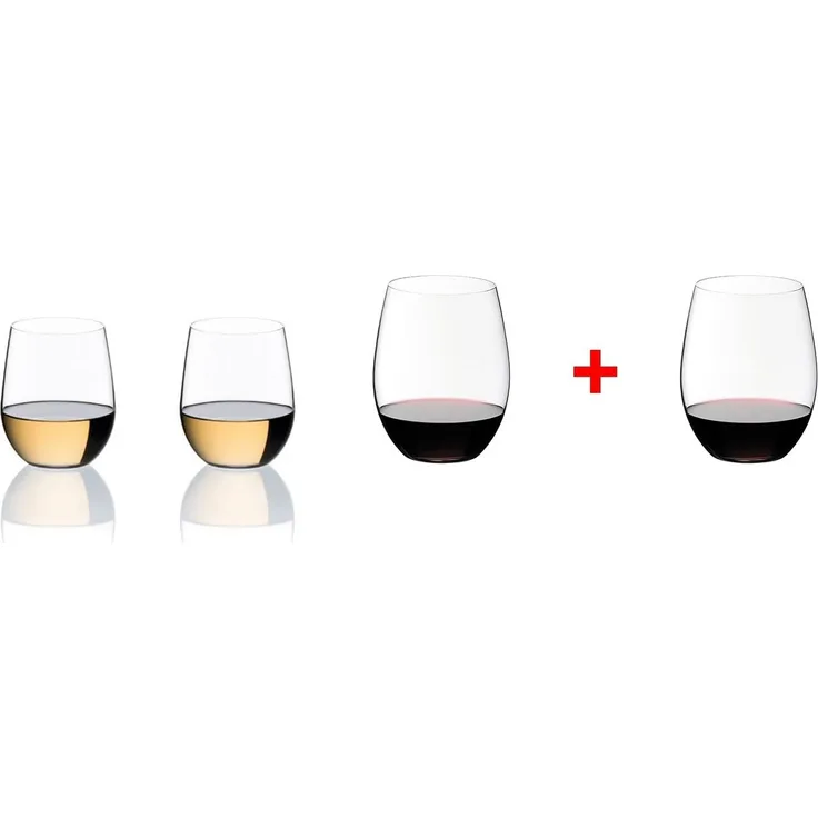 Riedel RIEDEL "O" PAY 3 GET 4 / 2 x CABERNET/MERLOT 0414/0 + 2 x VIOGNIER/CHARDONNAY 0414/05